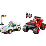LEGO LEGO® Sonic the Hedgehog™ 77118 Silver a jeho auto vs. Knuckles a jeho monster truck