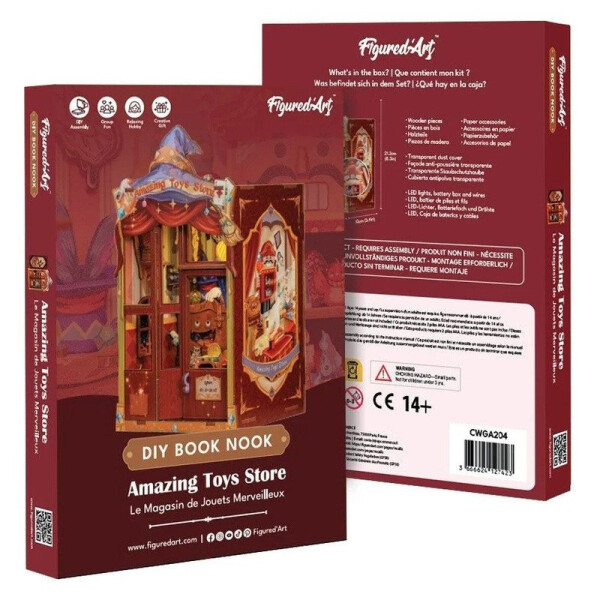 Book Nook sada - Úžasné hračkářství