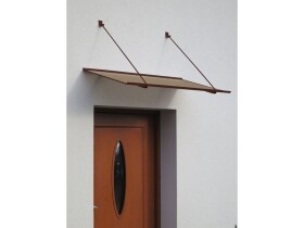 Vchodová stříška – LanitPlast SP1 (hnědá)