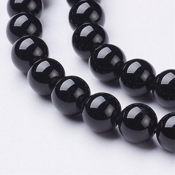 Přírodní onyx - ∅ 6 mm - třída A - 1 ks
