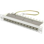 DIGITUS Patch panel, CAT6,19,24xUTP RJ45