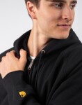 Carhartt WIP Hooded Chase Jacket Black / Gold XS