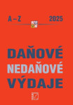 Daňové a nedaňové výdaje A-Z 2025 - Martin Děrgel