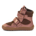 Dívčí zimní barefoot boty TEX WINTER TL Pink/Gold Froddo G3160247-8T - 30