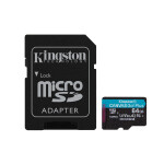 Paměťová karta Kingston Canvas Go! Micro SDXC 64GB (SDCG3/64GB)