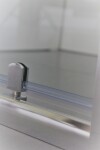 HOPA - Sprchové dveře do niky SMART - ALARO - BARVA rámu - Chrom/Leštěný hliník (ALU), Rozměr A - 90 cm, Směr zavírání - Univerzální Levé / Pravé, Výplň - Grape bezpečnostní sklo - 6 mm OLBALA90CGBV