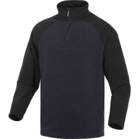 Deltaplus DELTA ALMA Unisex fleecová mikina nám. modrá/černá