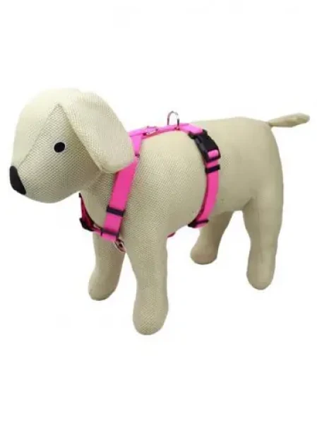 AnimALL Postroj popruhový růžový M-L 50-70 cm/25 mm (113288)
