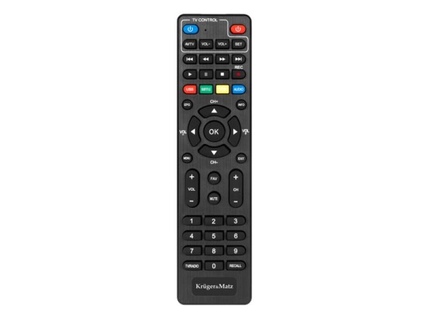 Ovladač dálkový pro set-top box KRUGER & MATZ KM0550 - rozbaleno - bez orig. obalu