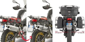 Plr5127 trubkový nosič Bmw F 750/850 GS (18-23)/F 900 Gsa (24) Easy Fit pro boční kufry - Demont.