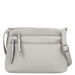 Stylová dámská koženková crossbody kabelka Lumi, šedá