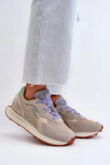 Dámské tenisky na platformě Memory Foam Big Star Platform Beige Velikost: 40