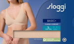 Dámská podprsenka Basic+ Soft Bra - YELLOW - sv. béžová 0026 - SLOGGI YELLOW 75A
