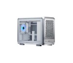 Cooler Master case MasterFrame 400 Mesh Silver, mATX, Průhledná bočnice, 1x 120 mm ARGB Fan, Střibrná EDF_1566574