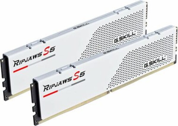 G.Skill Ripjaws S5 White 64GB (2x 32GB) 5600MHz / DDR5 / CL28 / 1.35V / Non-ECC / Unbuffered / XMP 3.0 (F5-5600J2834F32GX2-RS5W)