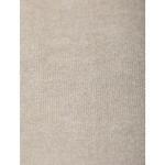 Židle jídelní, krémová látka, černý kov