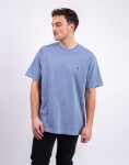 Tričko Carhartt WIP S/S Nelson T-Shirt Gentle Blue garment dyed