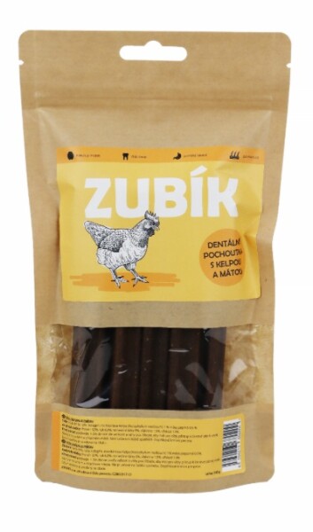 Jopopet ZUBÍK Dentální kříže kelpa s mátou 200g