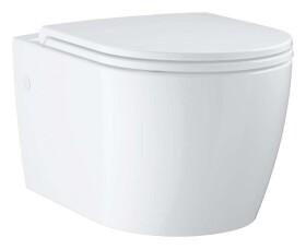 GROHE - Start Round Závěsné WC se sedátkem SoftClose, Rimless, alpská bílá 103848SH00