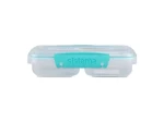 Sistema To Go Small Split Dělený svačinový box se 2 oddíly 350 ml mátová (8592001429345)