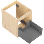 MEXEN - Box-A skříňka pro umyvadlo 40, 1 šuplík, dub 91AX0-0400-470-1-81