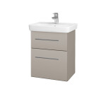 Dřevojas - Umyvadlová skříňka GO SZZ2 50 - N07 Stone / Úchytka T02 / N07 Stone 204594B