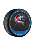 Inglasco / Sherwood Puk Columbus Blue Jackets NHL Reverse Retro Jersey 2022 Souvenir Collector Hockey Puck