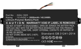 CoreParts černá / Baterie pro notebook / Acer Swift SF713-51 (MBXAC-BA0097)