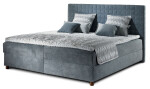 Boxspring Belo Nožičky: A - přírodní barva, Rozměr: 160 x 200 cm, varianta nožiček: noha 6