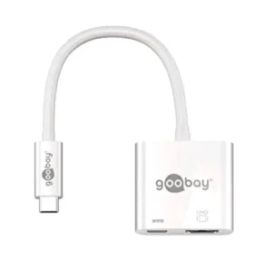 Goobay 62110 TV Adapter USB-C samec HDMI samice USB-C (4040849621109)