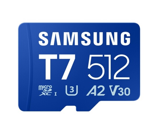 Samsung micro SD karta T7 - 512GB + USB adaptér EDF_499318