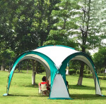 Pavilonový stan pro zahradní piknik 3,5 x 3,5 m zelený