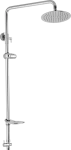JB Sanitary Sprchová sestava pro horní vývod, průměr 20 cm, včetně keramický přepínač, mýdlenka, držák sprchy, bez příslušenství SS 31 10