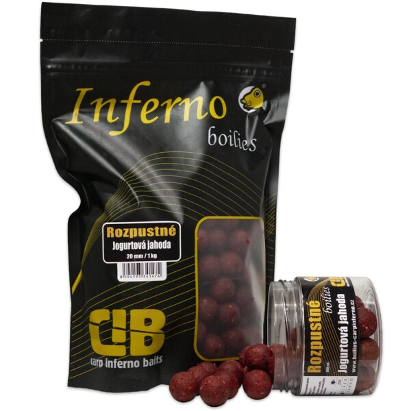 Carp Inferno Rozpustné Boilies Nutra Line Jogurtová Jahoda,Carp Inferno Rozpustné Boilies Nutra Line Jogurtová Jahoda