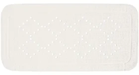 Spirella ALASKA protiskluzová podložka do vany bílá / PVC / 71 x 36 cm
