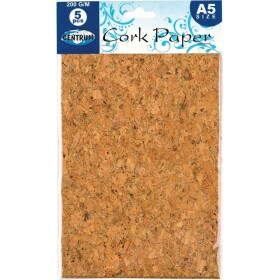 Centrum Centrum, 80313, sada korkových papírů, A5, 5 ks