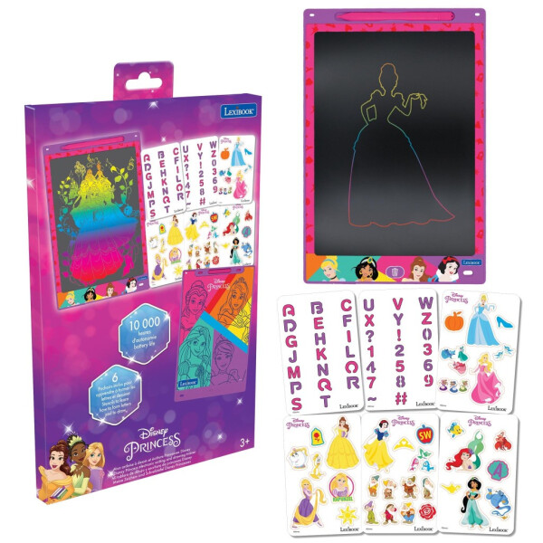 Lexibook kreslicí tablet Disney princezny s E-inkem - Alltoys Lexibook