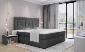 Boxspring Idris Rozměr: 180 x 200 cm, látka: Dora 95