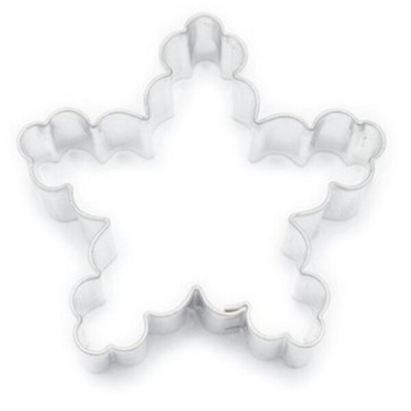 Smolík Vykrajovátko Pěticípá hvězda 53x50 cm