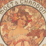 Nástěnný kalendář poznámkový 2027 Notique Alfons Mucha, 30 x 30 cm