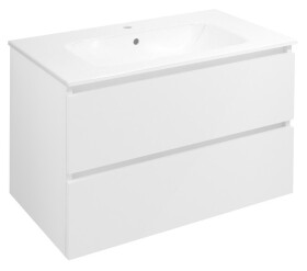 SAPHO - EZARA umyvadlová skříňka 79,8x52x46cm, bílá lesk EZ801-3030
