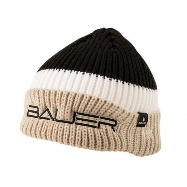 Zimní čepice Bauer NE Colorblock Toque Jr 1062327 černá