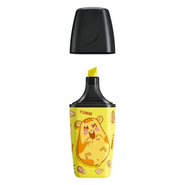 Zvýrazňovač STABILO BOSS MINI Animal Vibes - žlutá
