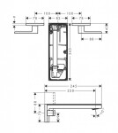 AXOR - MyEdition Umyvadlová baterie pod omítku, s výpustí, EcoSmart, kartáčovaný bronz/bez destičky 47082140