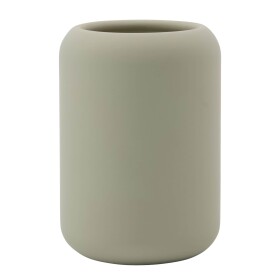 House Doctor Stojánek na kartáčky Petra Off White, krémová barva, pryskyřice