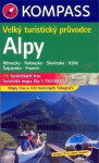 Alpy Kompass - průvodce, 3.vydání - kolektiv autorů