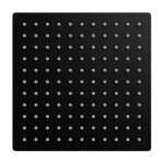 REA - Čtvercová hlavová sprcha JS-P015B 25cm Black REA-P0610