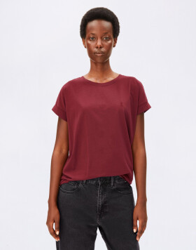Tričko Armedangels Idaara 3639 velvet red