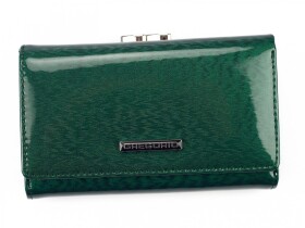 Dámská střední kožená peněženka Azalea, zelená