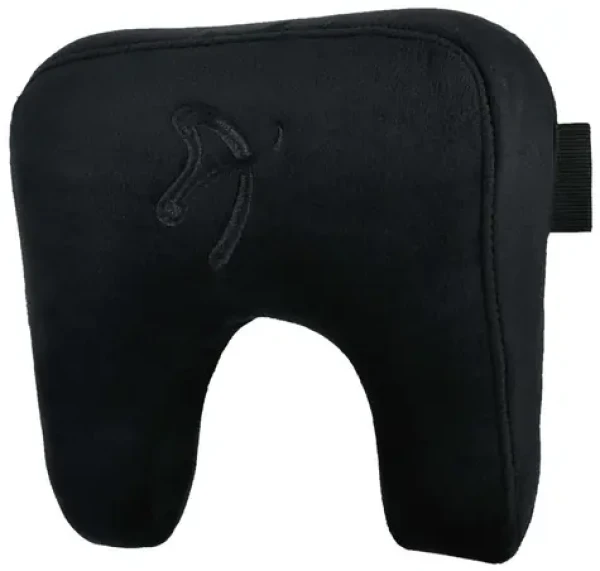 AROZZI Neck Pillow Velvet černá / Ergonomický polštář pod hlavu a krk / sametový potah (AZ-NECKPILLOW-VELVET-BK)